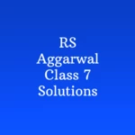 rs aggarwal class 7 math solution android application logo